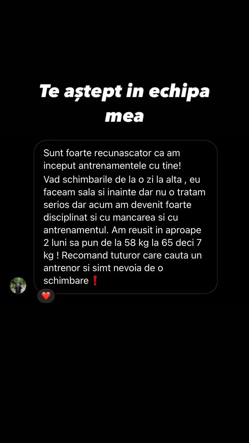 Mesaj de feedback de la un client — 5